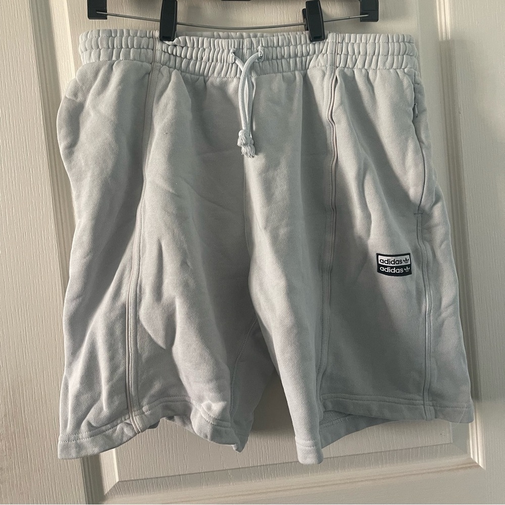 Light grey Adidas shorts, Large